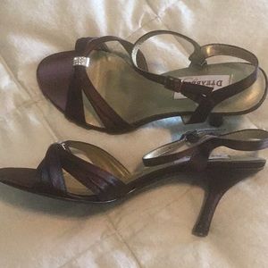 Heeled open toe sandals